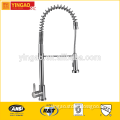 C07S Nice design single handle pullout kitchen faucet